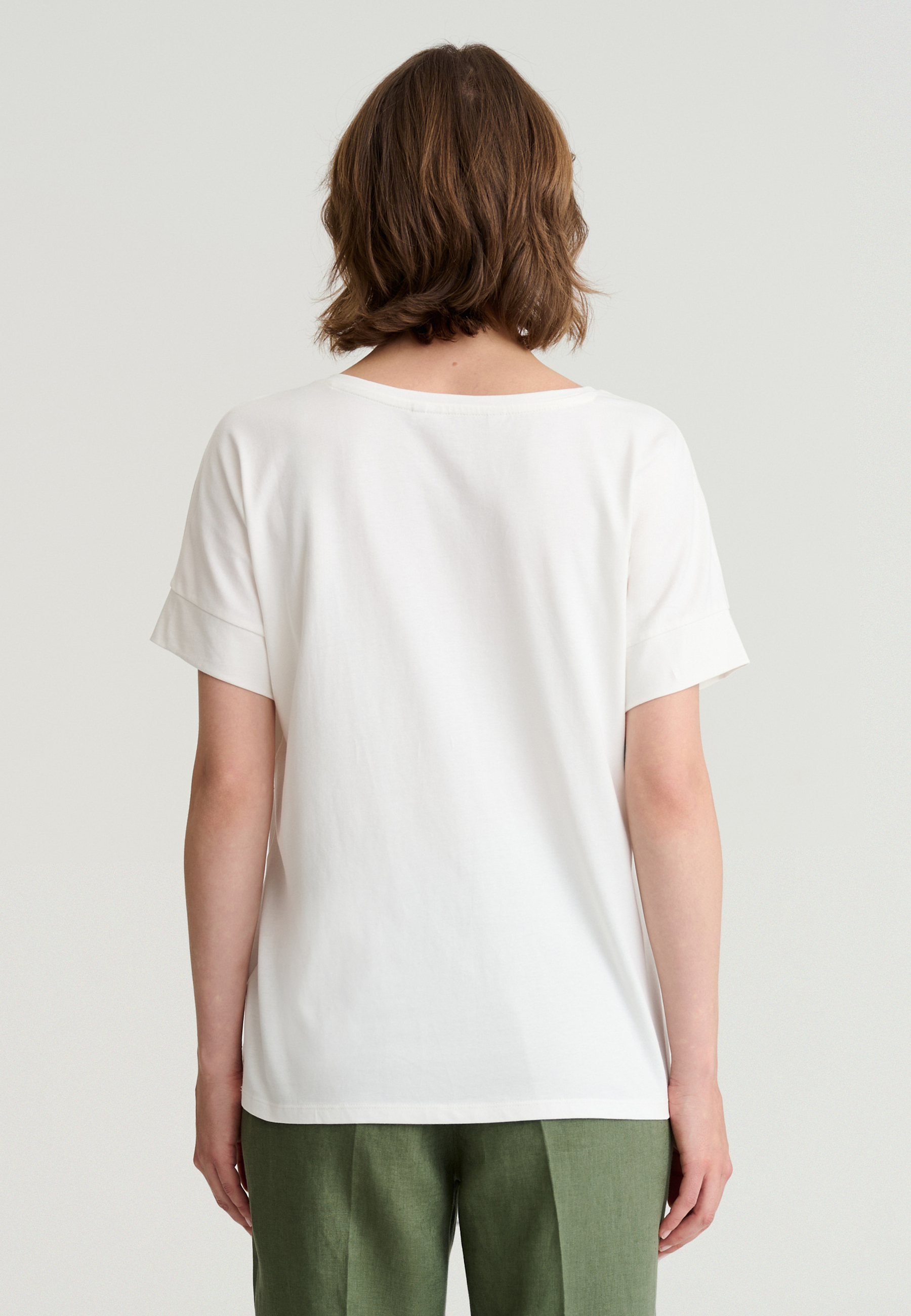 BAWEŁNIANY T-SHIRT Z NADRUKIEM - MONKI 2