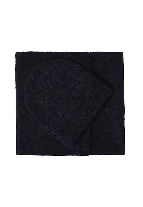 CLASSIC WOOL AND ALPACA HAT - NUVA BLEUMARIN 2