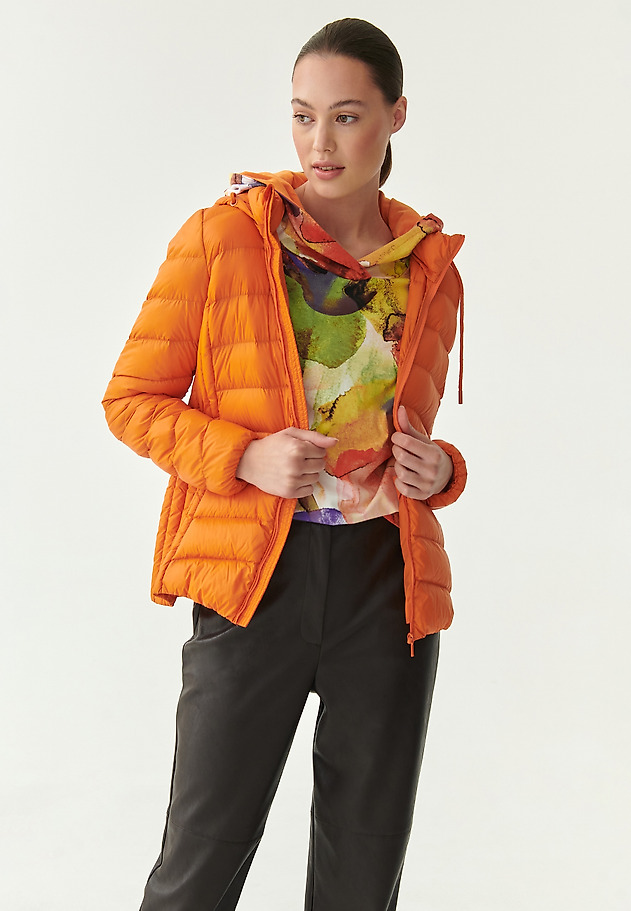 LIGHTWEIGHT LADIES' DOWN JACKET MARKANA LIGHTWEIGHT LADIES' DOWN JACKET MARKANA POMARAŃCZOWY 3