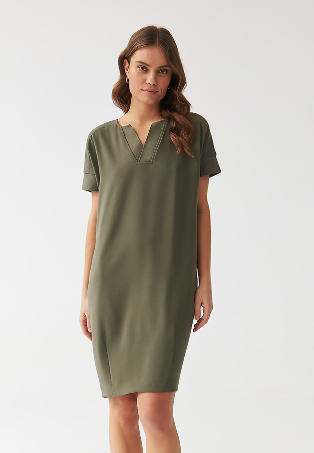 LADIES’ BARREL DRESS - OWERITA LADIES’ BARREL DRESS - OWERITA KHAKI 3