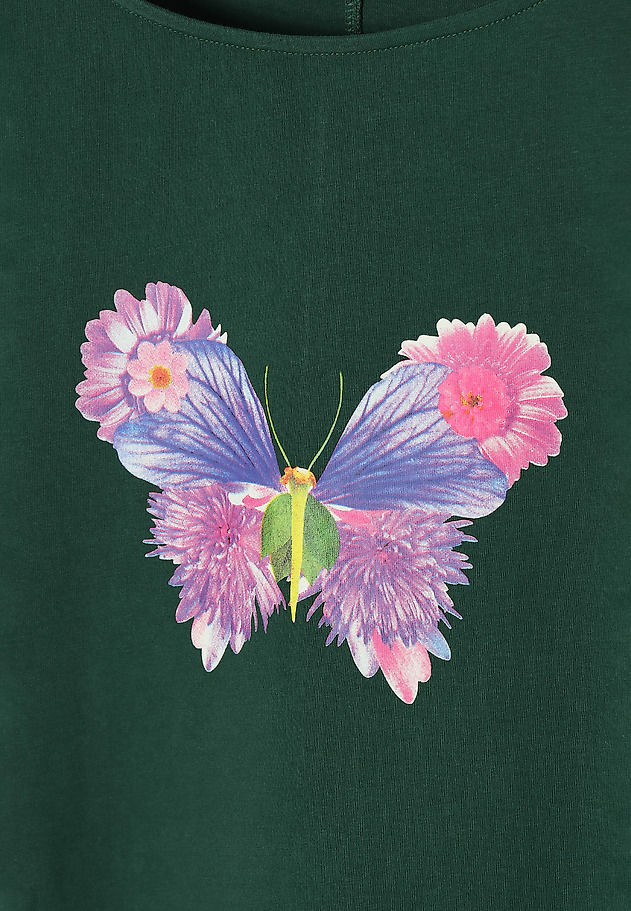 LADIES' COTTON T-SHIRT MAKI LADIES' COTTON T-SHIRT MAKI ZIELONY 5