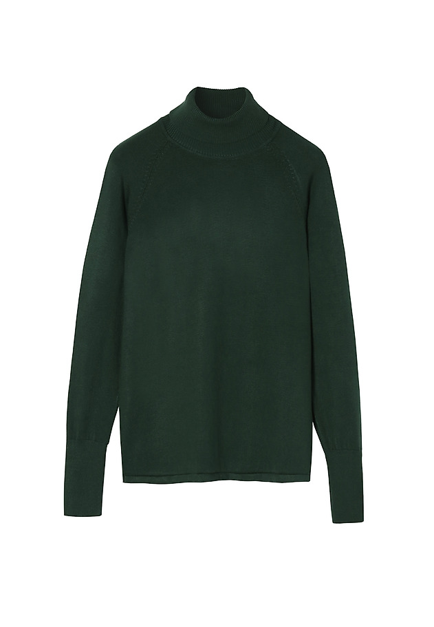 SWETER DAMSKI Z GOLFEM NEKOKI 1 SWETER DAMSKI Z GOLFEM NEKOKI 1 ZIELONY 5