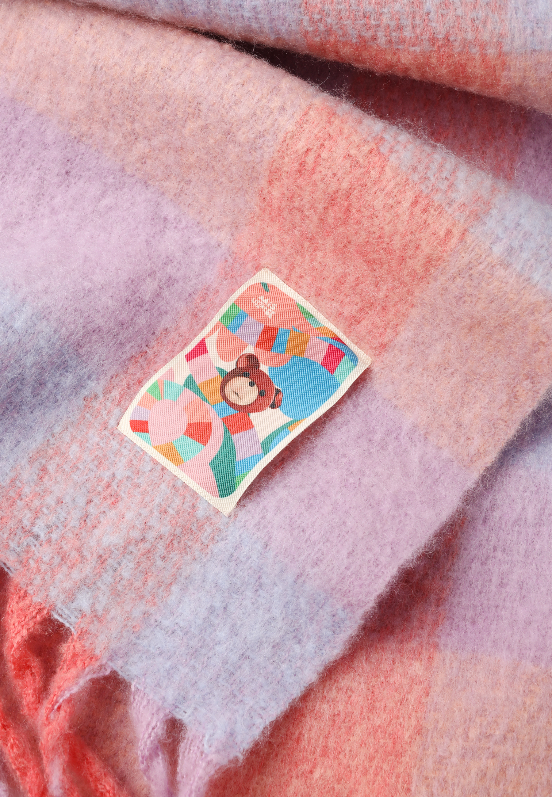 KAPESNÍK V BARVÁCH S SMĚSÍ VLNY - FLORITA VÍCEBAREVNÝ 2