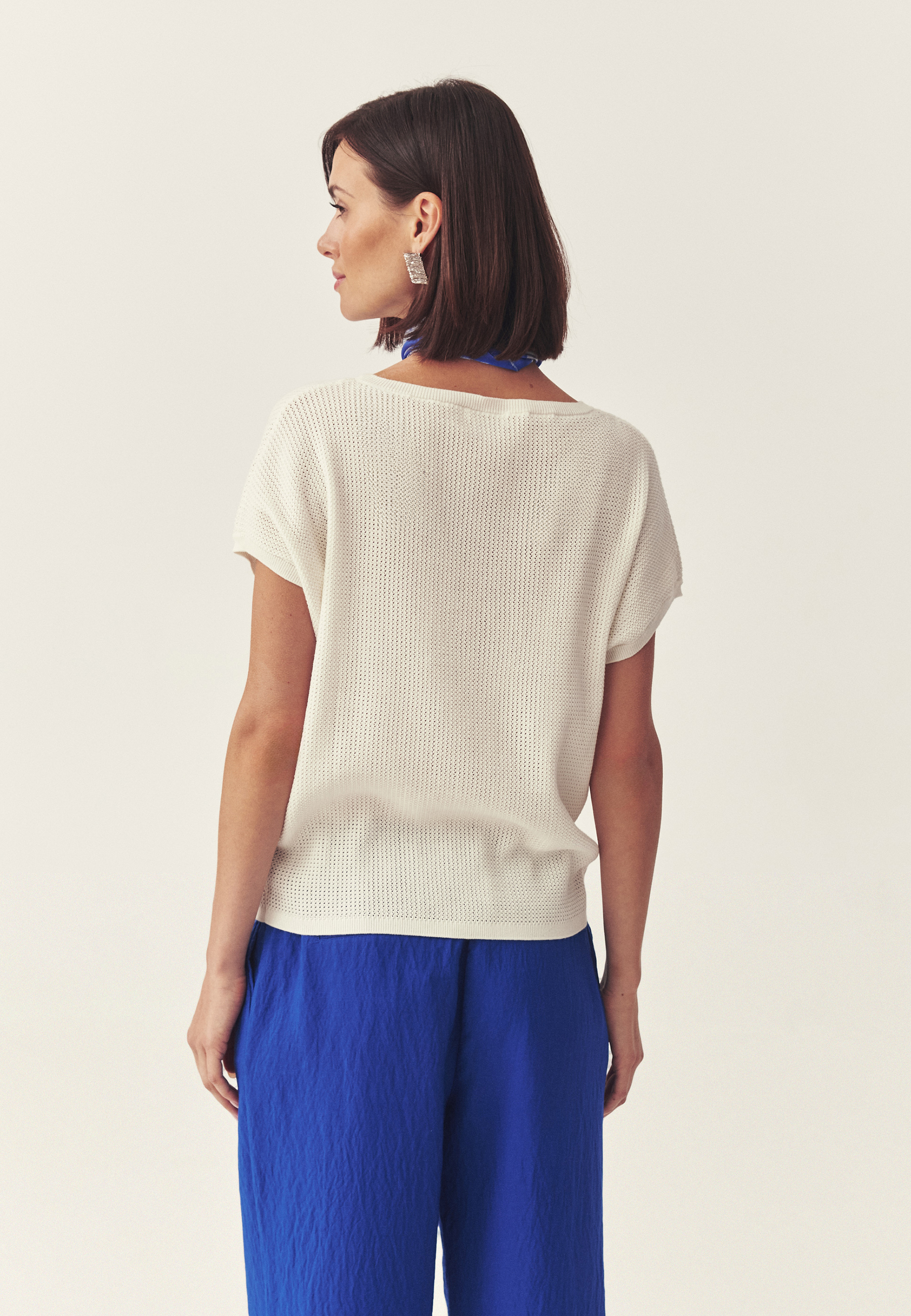 BAVLNĚNÁ HALENKA S KRÁTKÝMI RUKÁVY – RINI