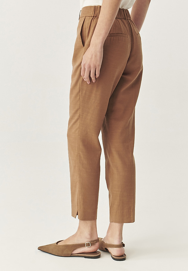PANTALONI ELEGANȚI DIN BUMBAC CU LYOCELL - KOLIA 2 PANTALONI ELEGANȚI DIN BUMBAC CU LYOCELL - KOLIA 2 MARO 4
