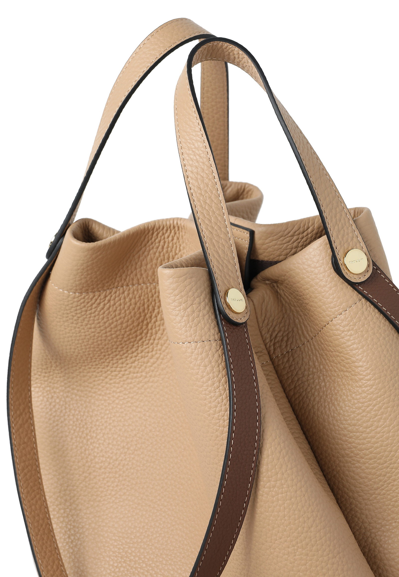 WOMEN'S LEATHER BAG WITH HANDLE- ETERNITY WOMEN'S LEATHER BAG WITH HANDLE- ETERNITY BEIGE 113347