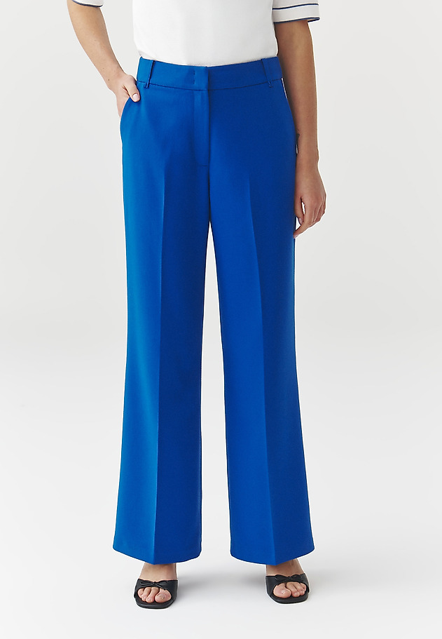 WIDE-LEG TROUSERS — ZARIANA WIDE-LEG TROUSERS — ZARIANA NIEBIESKI 5