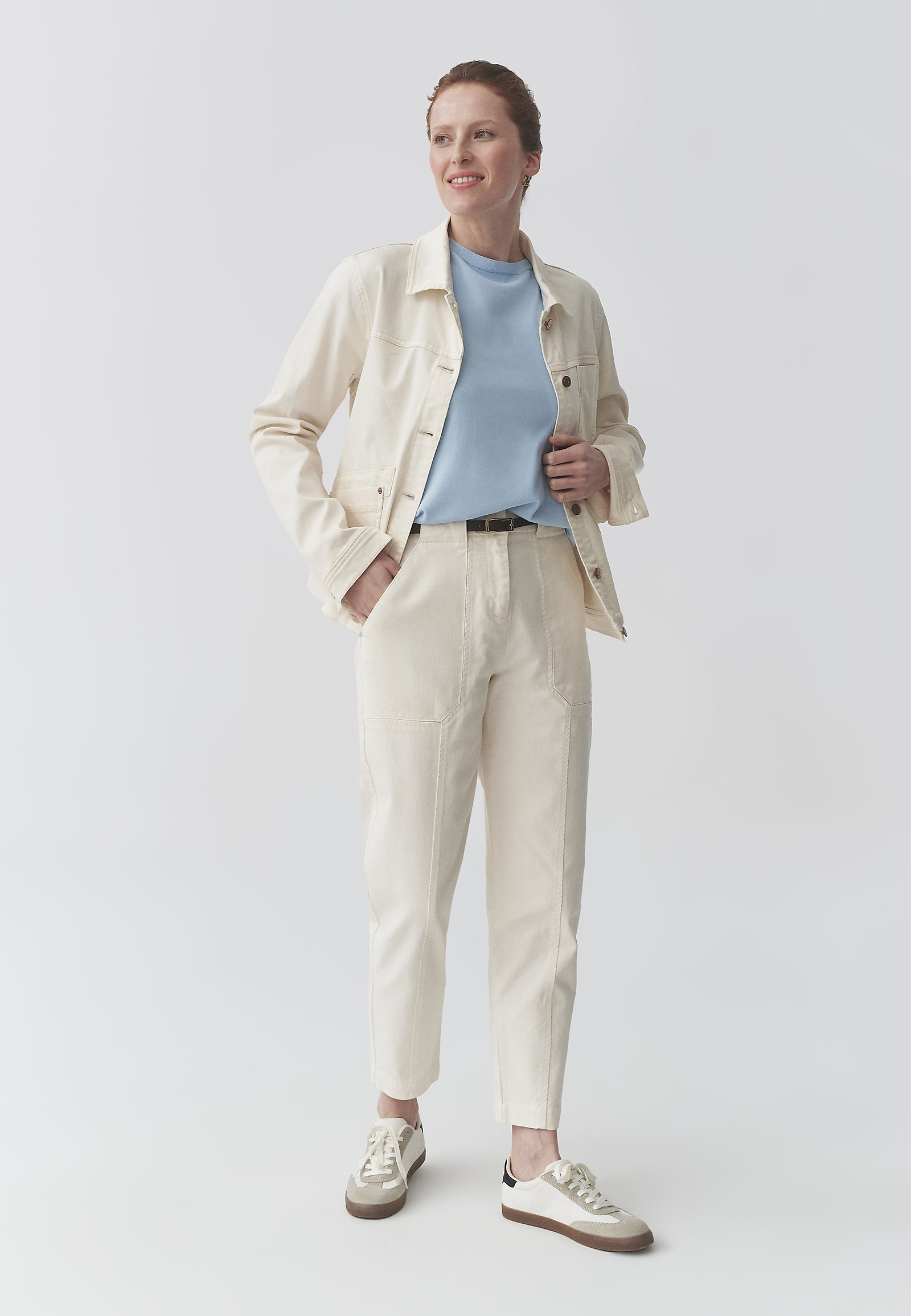 GEACĂ DENIM — BENITA GEACĂ DENIM — BENITA BEJ 106543