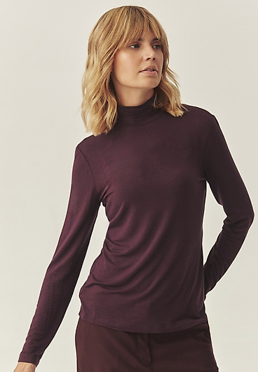 LEKKI GOLF Z KASZMIREM I WISKOZĄ LENZING™ ECOVERO™ - GREENWICH LEKKI GOLF Z KASZMIREM I WISKOZĄ LENZING™ ECOVERO™ - GREENWICH