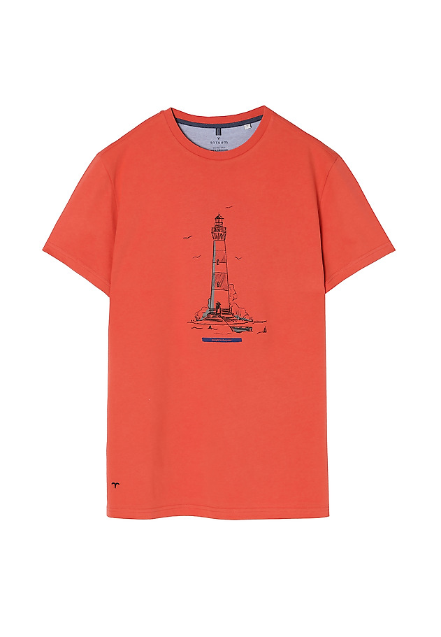 MEN'S COTTON T-SHIRT MIKIN 11 MEN'S COTTON T-SHIRT MIKIN 11 RED 6