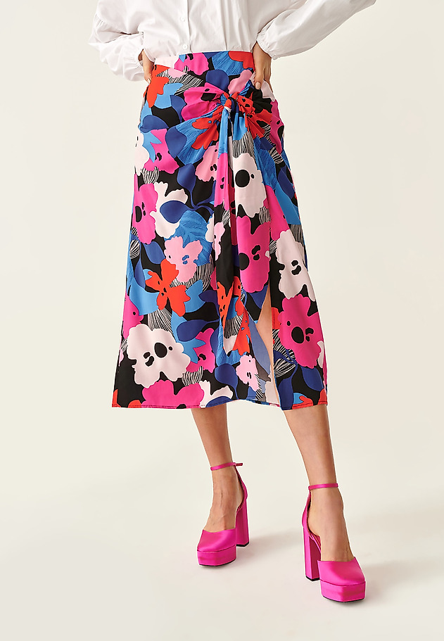 LADIES' PRINTED SKIRT FANNA LADIES' PRINTED SKIRT FANNA MULTICOLOR 2
