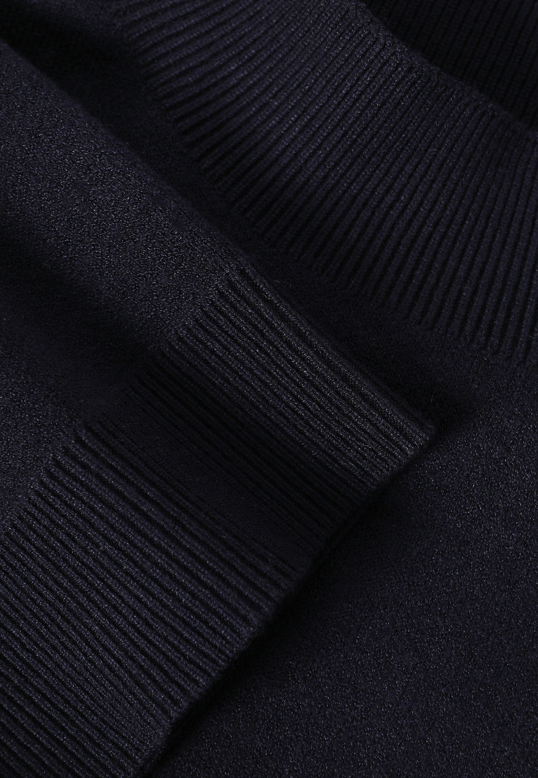 CASUAL TURTLENECK WITH LENZING™ ECOVERO™ VISCOSE - COLLIN NAVY BLUE 2