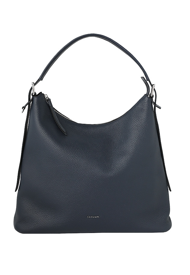 WOMEN'S LEATHER BAG - LUCINDA WOMEN'S LEATHER BAG - LUCINDA NAVY BLUE 2