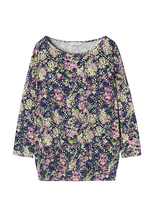 BLUZKA DAMSKA W PRINT KWIATOWY DOROTEA BLUZKA DAMSKA W PRINT KWIATOWY DOROTEA MULTIKOLOR 5