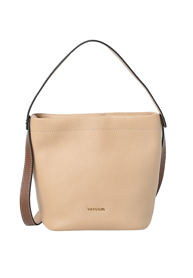 WOMEN'S LEATHER BAG - INFINITY WOMEN'S LEATHER BAG - INFINITY BEIGE 2