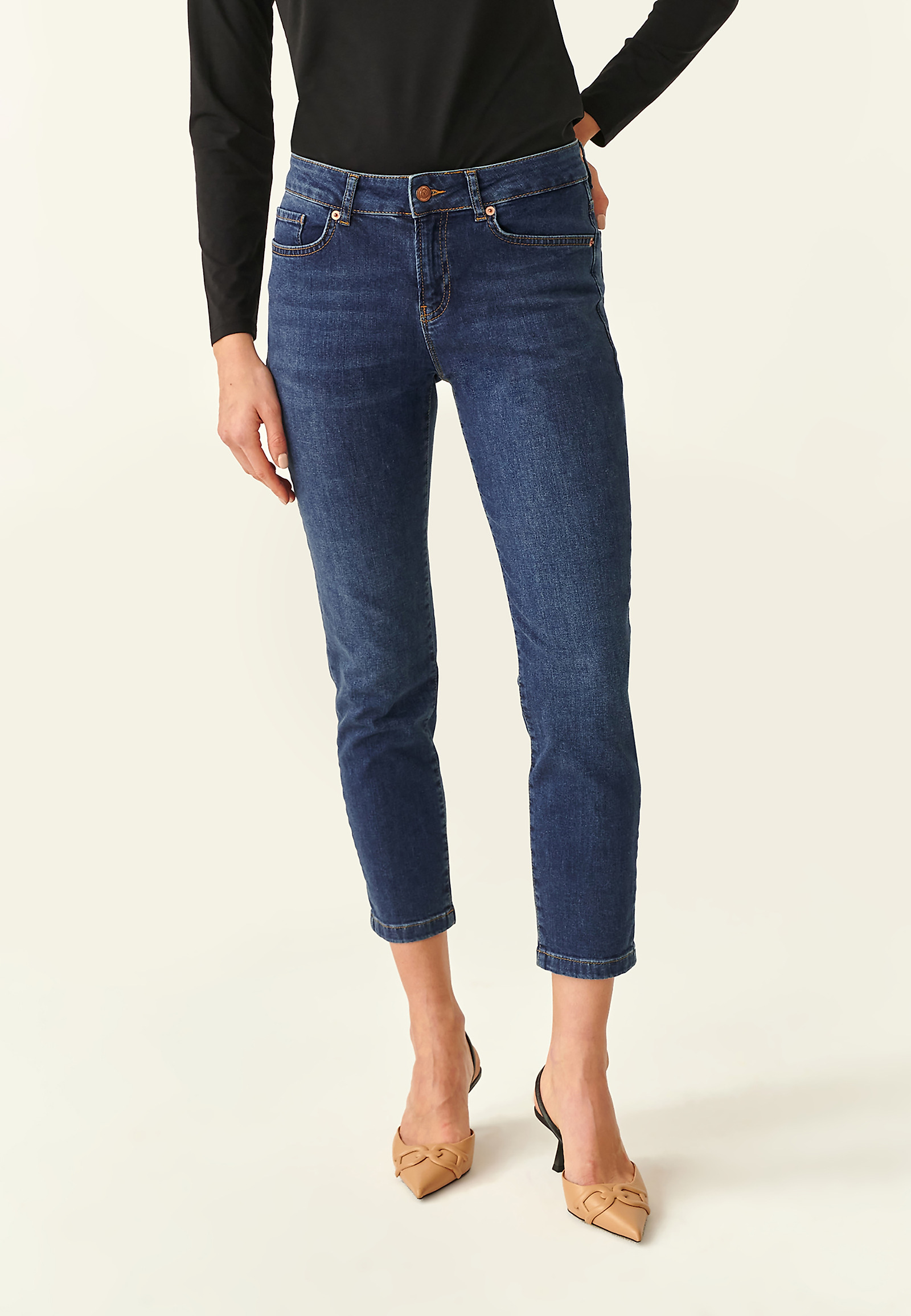 LADIES' CLASSIC DEMIN JEANS REZIMA LADIES' CLASSIC DEMIN JEANS REZIMA BLUE 85171