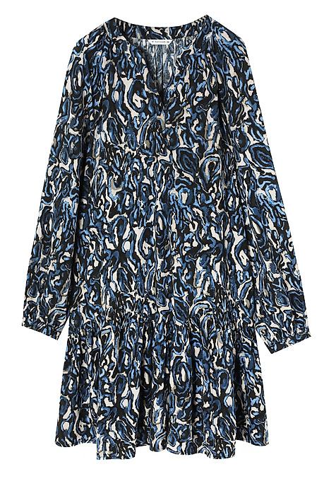 FLARED DRESS WITH ORIGINAL DESIGN - TIANA MULTICOLOR 2