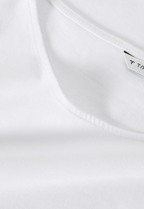 TRICOU DIN BUMBAC - LALI 3 ALB 2