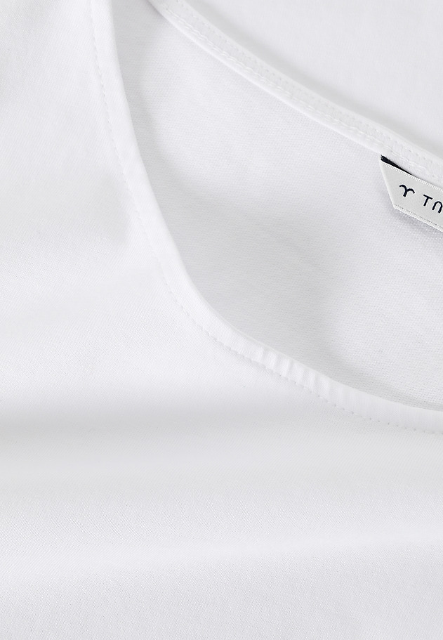 COTTON T-SHIRT - LALI 3 COTTON T-SHIRT - LALI 3 BIAŁY 6