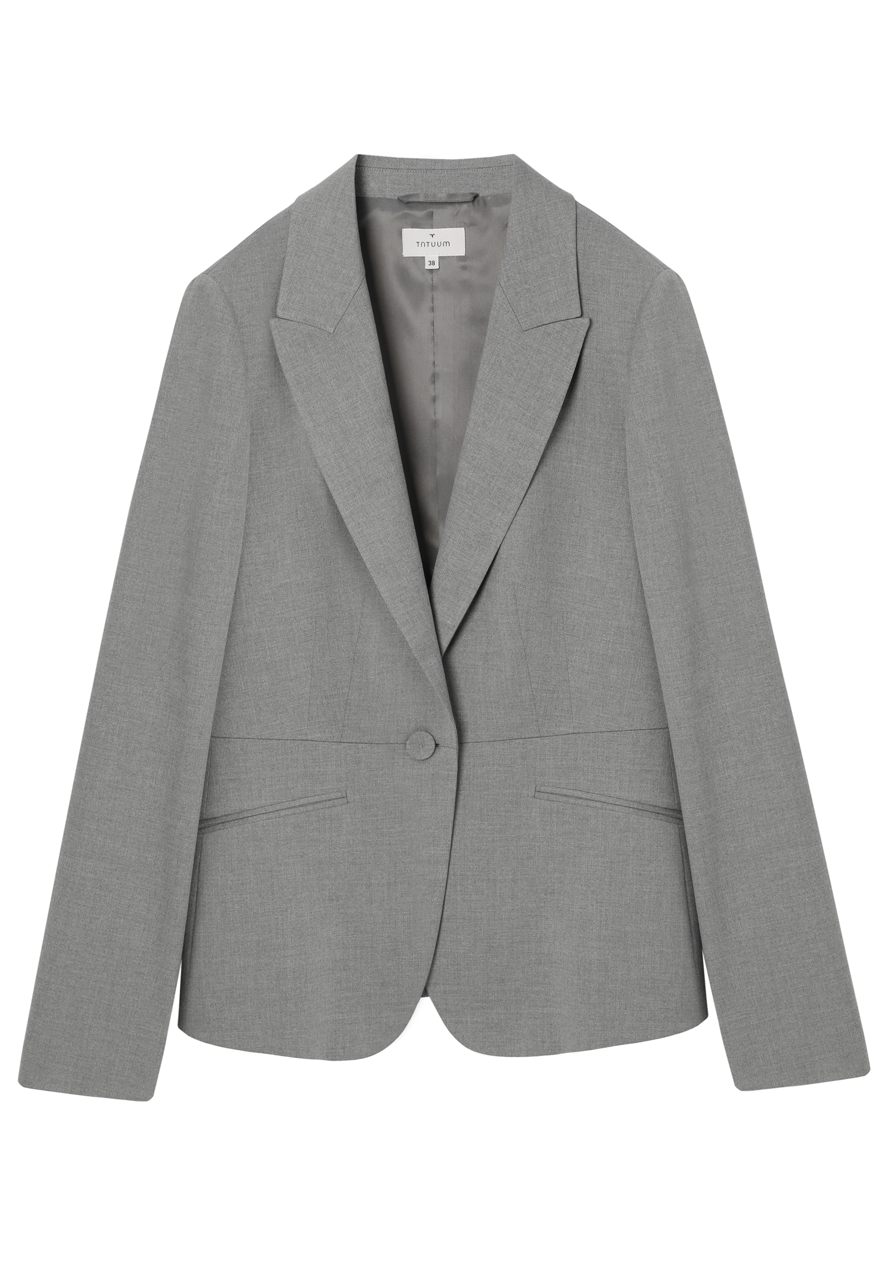 TKANINOWY ŻAKIET - NESSARIA 1 SZARY 2
