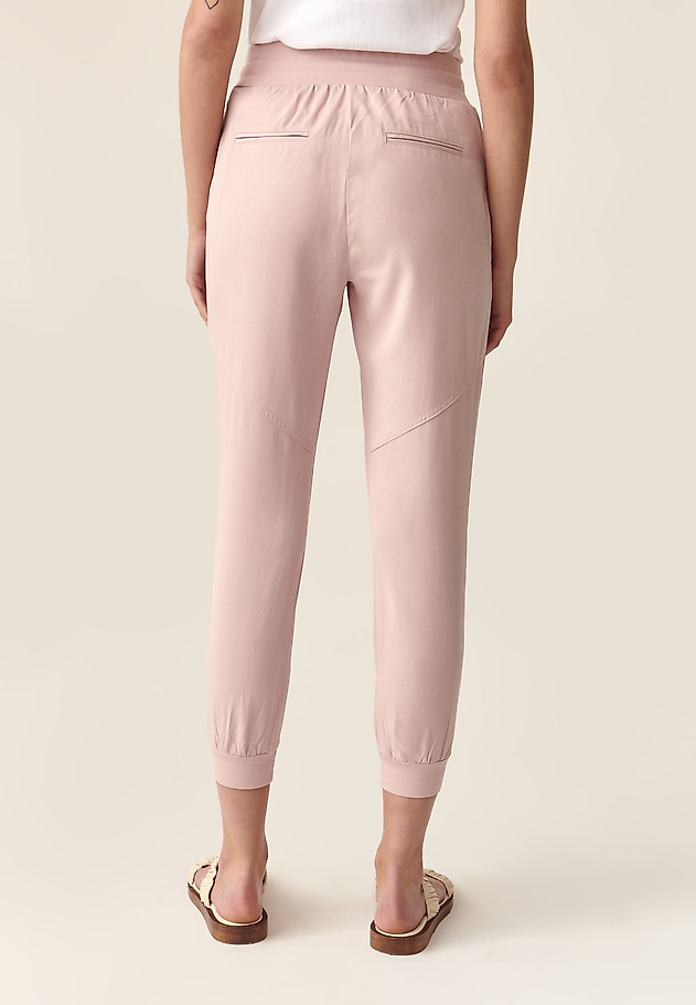 LADIES' ELASTICIZED TROUSERS SANKO LADIES' ELASTICIZED TROUSERS SANKO RÓŻOWY 3