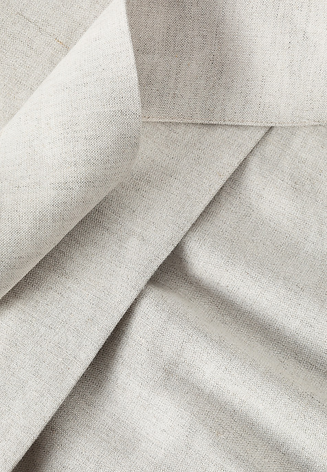 ENVELOPE SKIRT IN LINEN AND VISCOSE - RITIS BEIGE 2