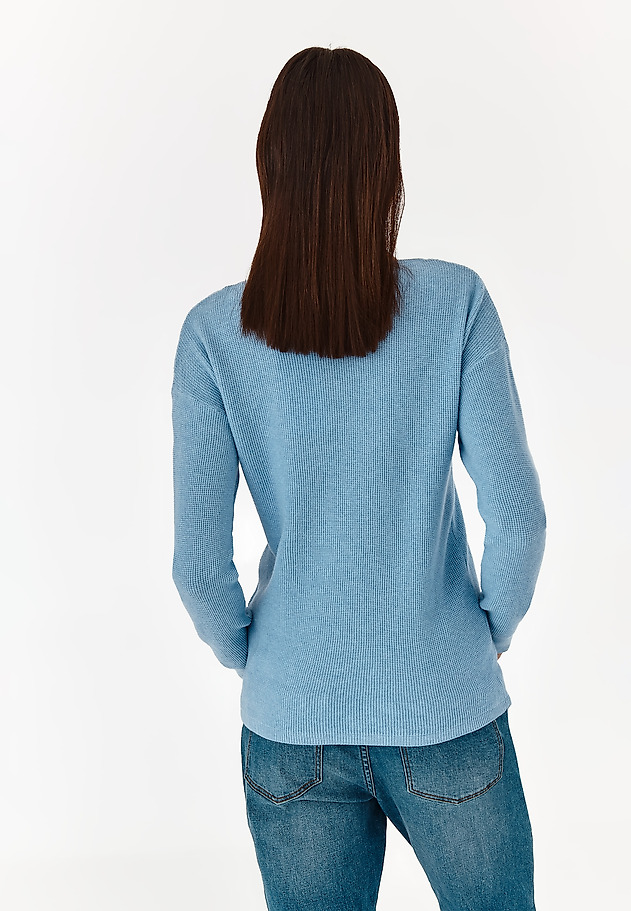 LADIES' SWEATER LAURA LADIES' SWEATER LAURA BLUE 2