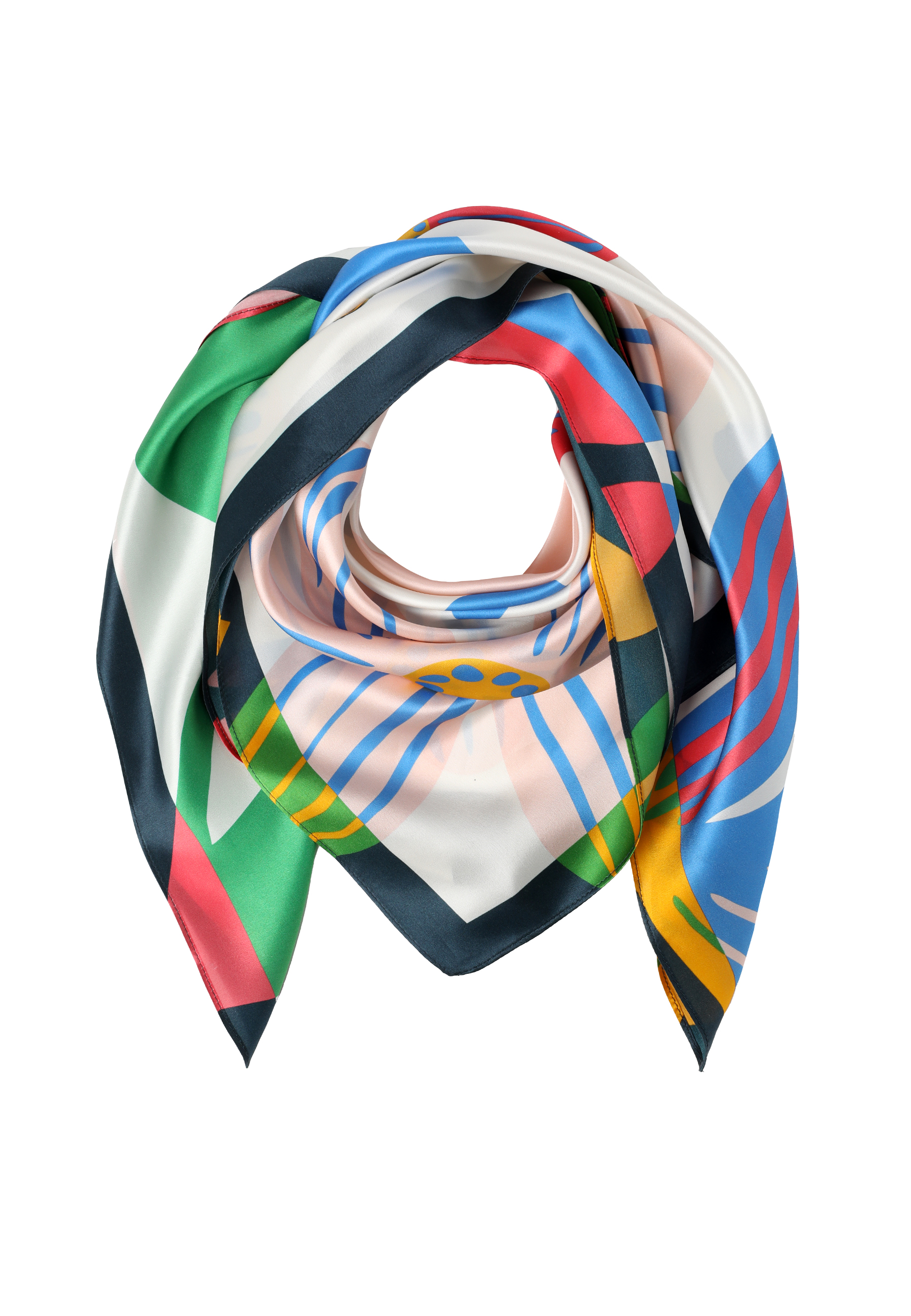 HEDVÁBNÝ ŠÁTEK S ORIGINÁLNÍM VZOREM – NIKAVI