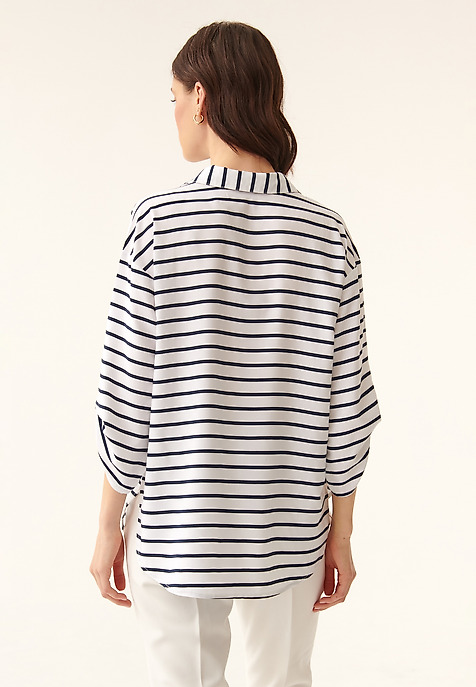 LADIES' STRIPED BLOUSE  BALEA MULTICOLOR 2