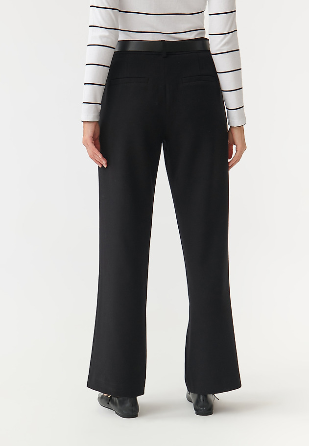 LADIES’ WIDE LEG TROUSERS TIARO 1 LADIES’ WIDE LEG TROUSERS TIARO 1 BLACK 4