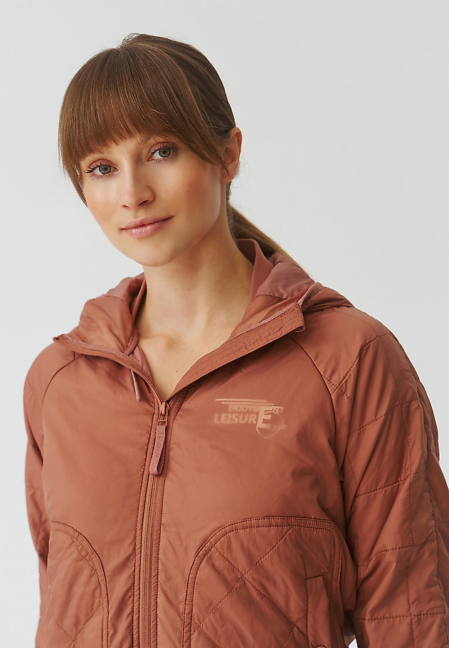 LADIES’ JACKET WITH ADJUSTABLE HOOD - RIWIANA LADIES’ JACKET WITH ADJUSTABLE HOOD - RIWIANA RÓŻOWY 5