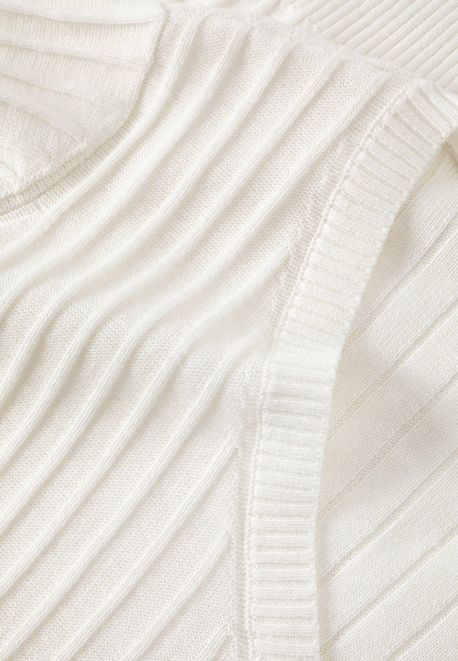 RIBBED JUMPER IN AIRY YARN - SEWILLA RIBBED JUMPER IN AIRY YARN - SEWILLA ECRU 113130
