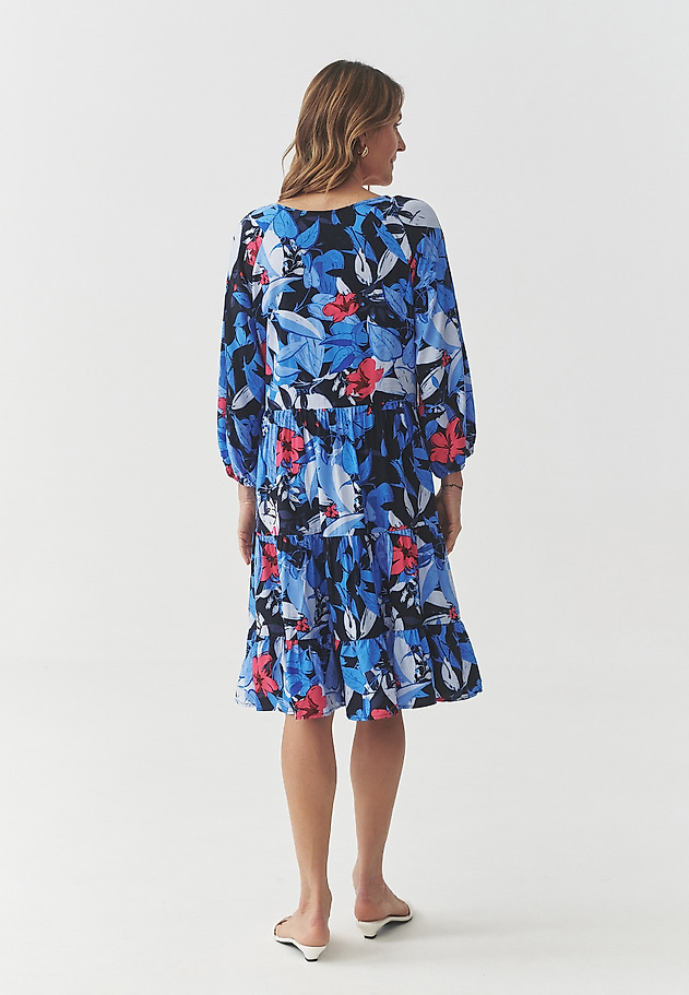 VISCOSE PATTERNED DRESS - SARNA 1 VISCOSE PATTERNED DRESS - SARNA 1 MULTIKOLOR 3