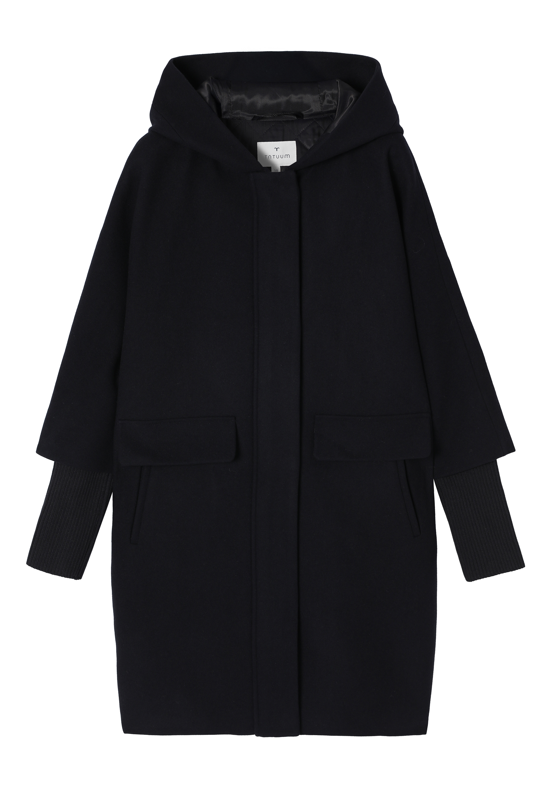 dámsky kabát textilný IWANIA NÁMORNÍCKA MODRÁ 2