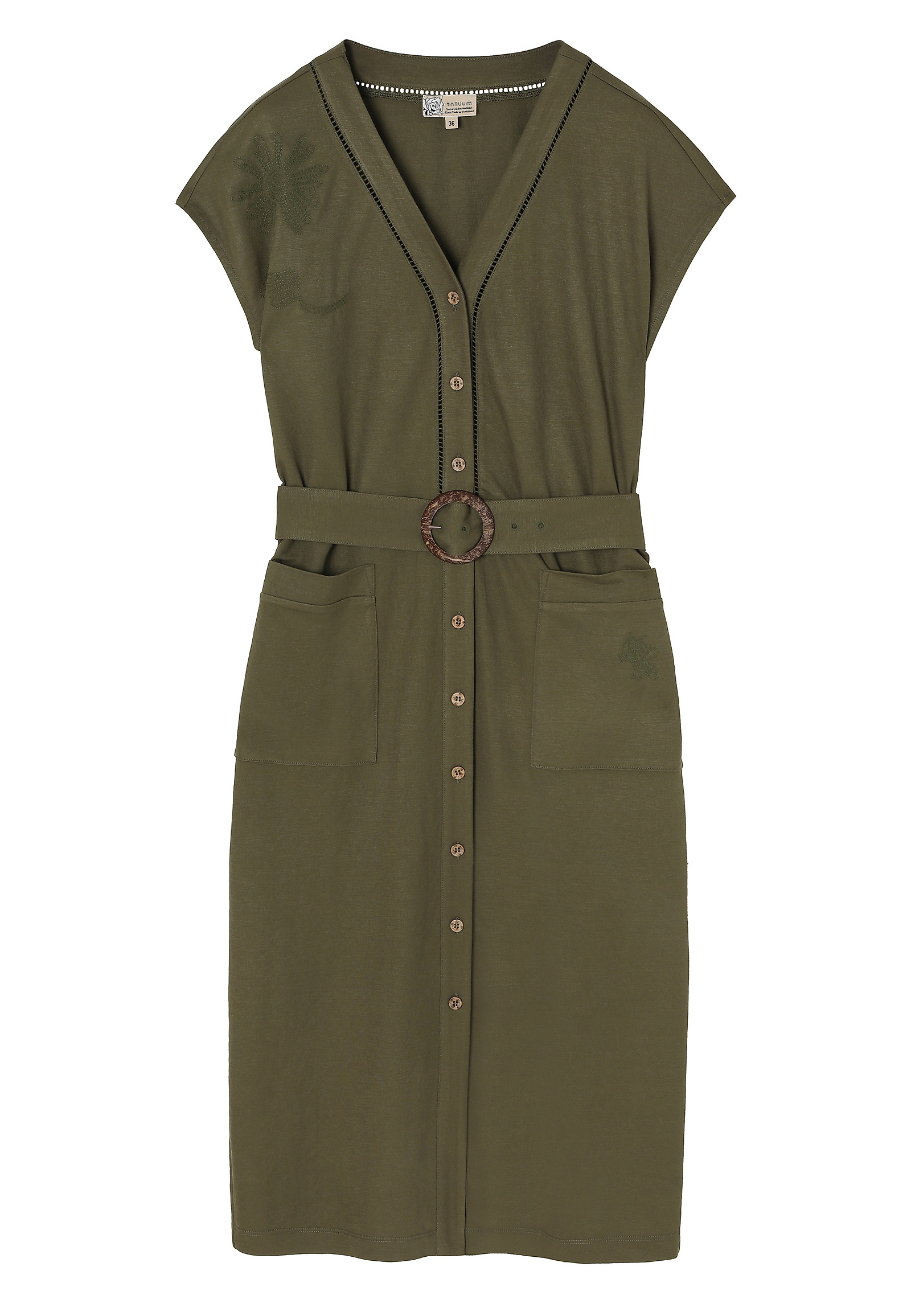 VISCOSE SCHMISSERIE - WANKA VISCOSE SCHMISSERIE - WANKA KHAKI 110368