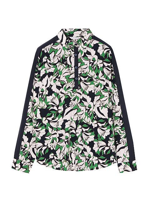 CĂMAȘĂ DE DAMĂ CU PRINT FLORAL NILANA MULTICOLOR 2