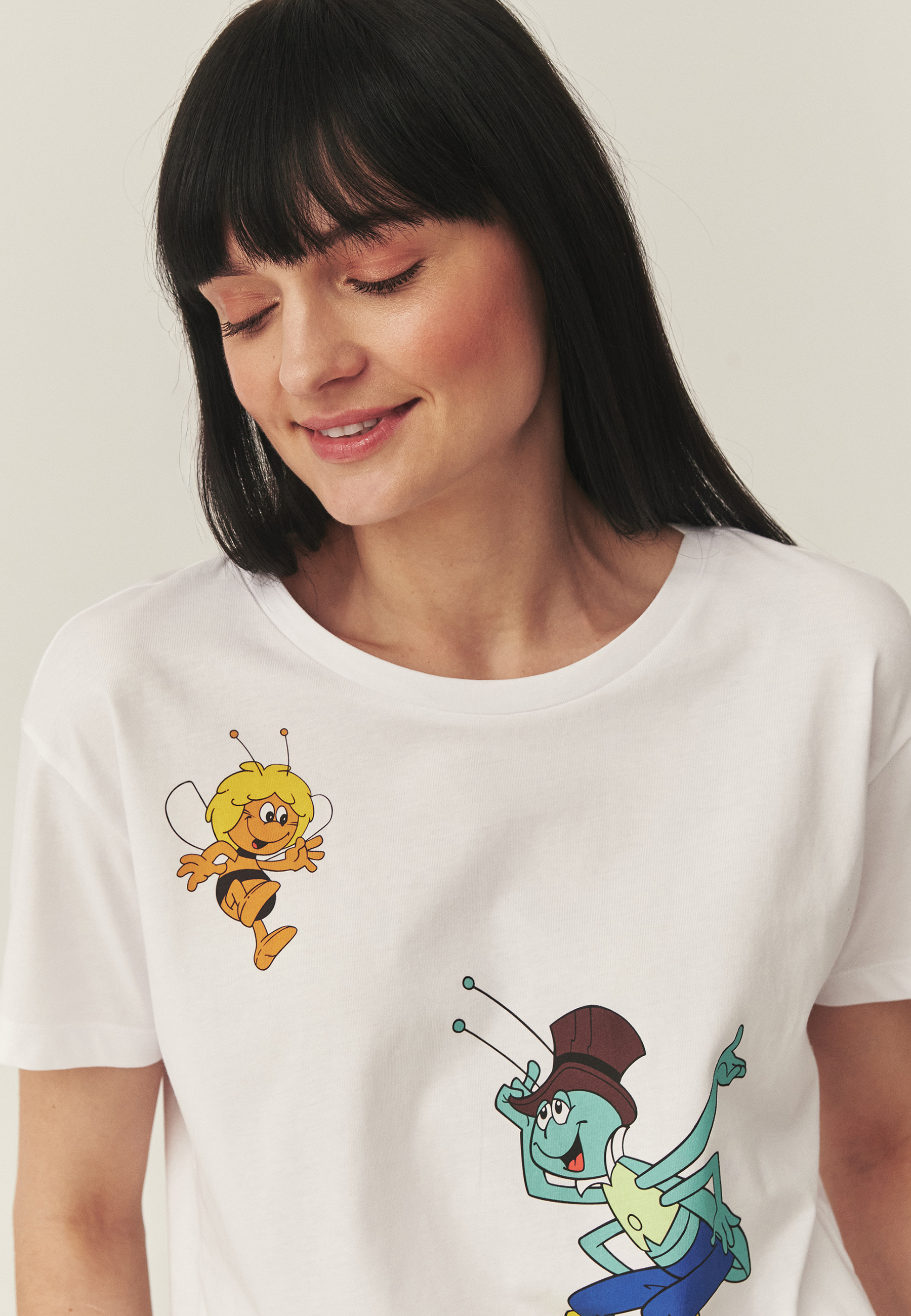 BAVLNĚNÉ TRIČKO S POTISKEM – CARLA 1