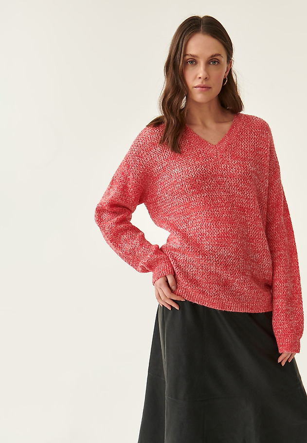 LADIES' STRUCTURAL SWEATER LASO 1 LADIES' STRUCTURAL SWEATER LASO 1 RED 3