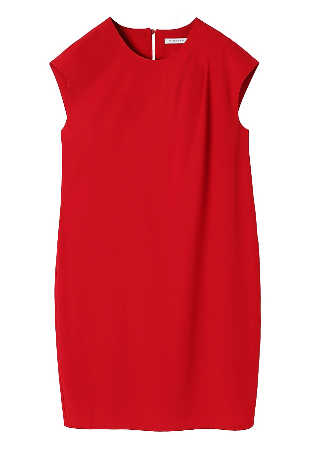 RED DRESS WITH A LOOSE FIT — ZIMONA RED DRESS WITH A LOOSE FIT — ZIMONA CZERWONY 7