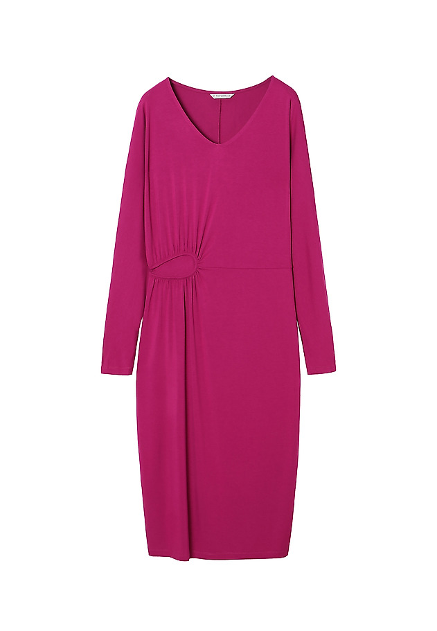 LADIES' WRINKLED DRESS WRINSA LADIES' WRINKLED DRESS WRINSA PINK 6