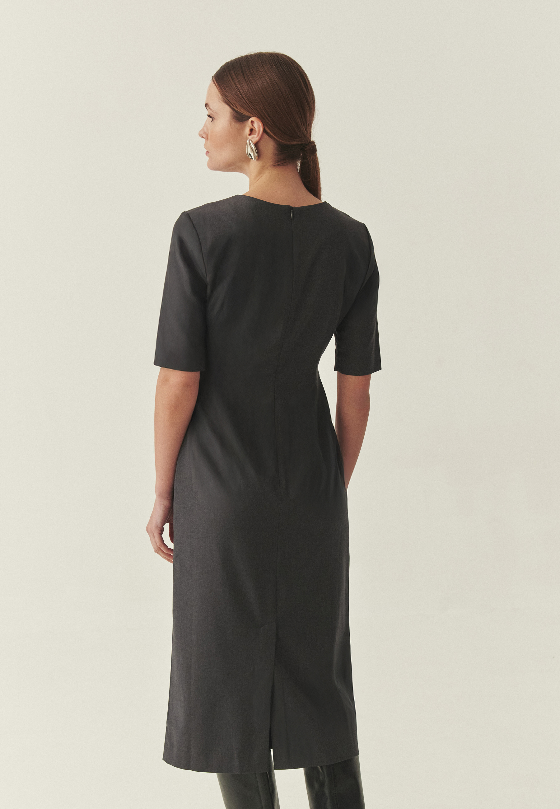 SKLADANÉ ŠATY - SERME SIVÁ 2