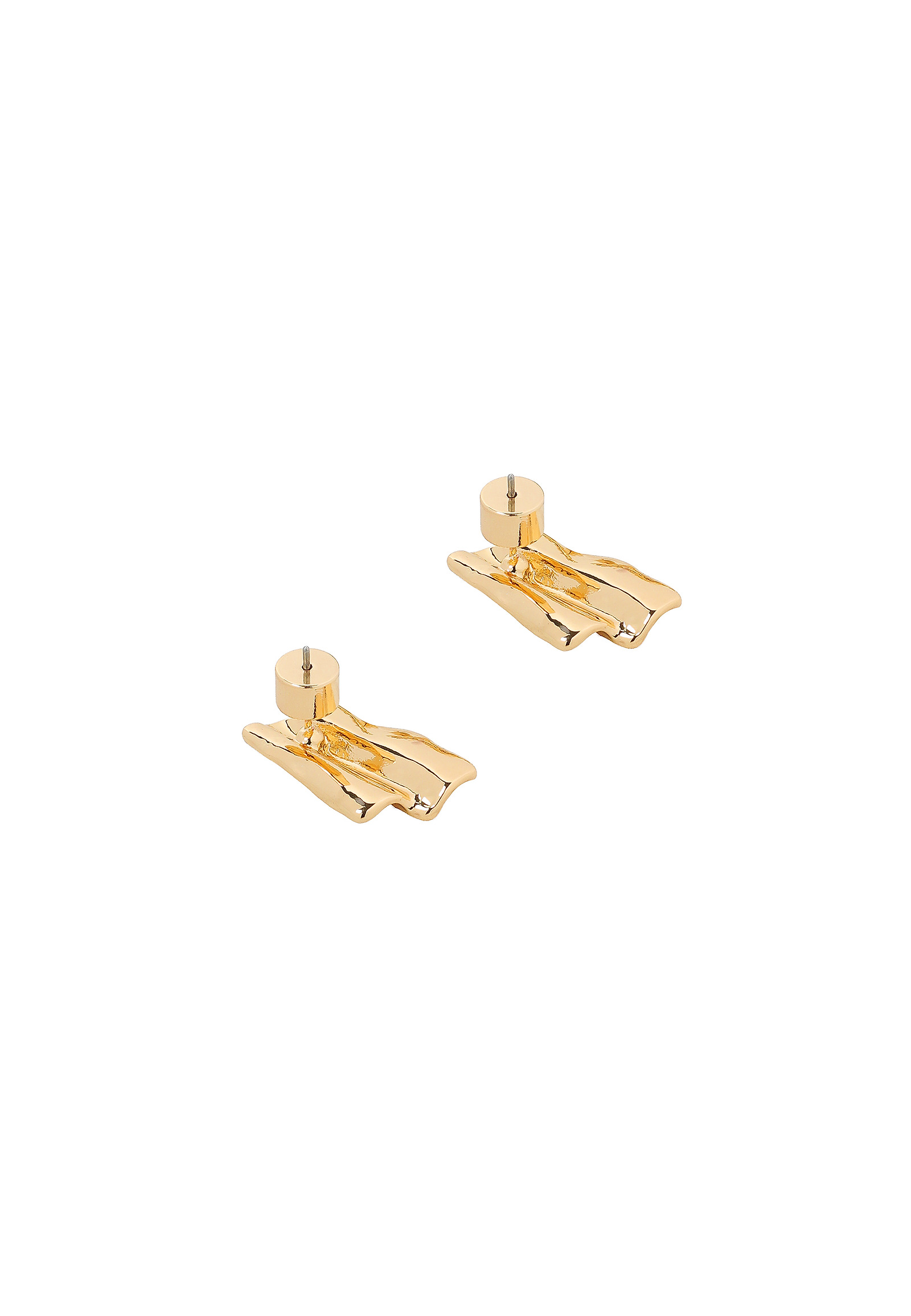 EARRINGS FASTENED ON A STICK - BIRTA EARRINGS FASTENED ON A STICK - BIRTA GOLD 114560