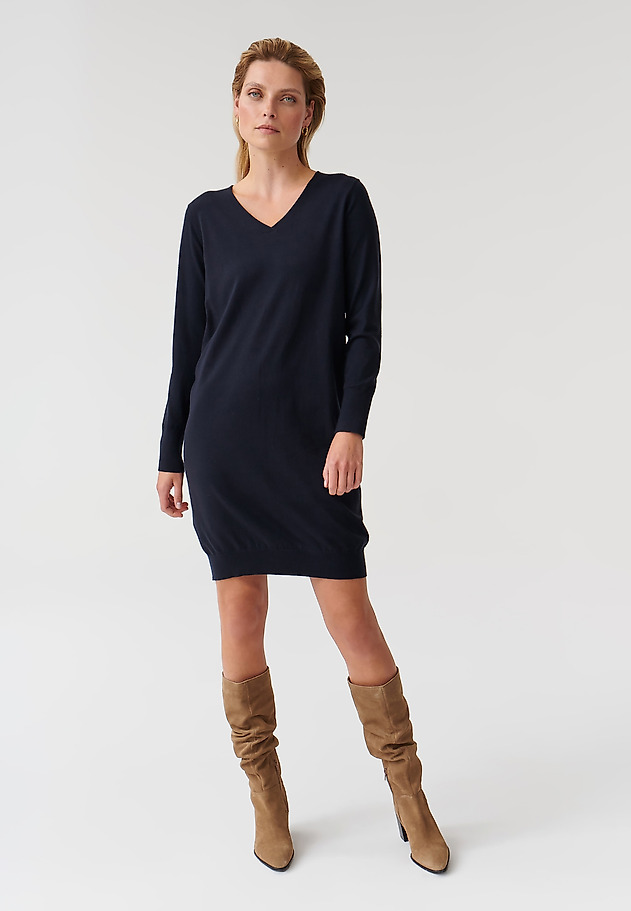 LADIES’ LONG-SLEEVED DRESS MEDILLA LADIES’ LONG-SLEEVED DRESS MEDILLA GRANATOWY 2