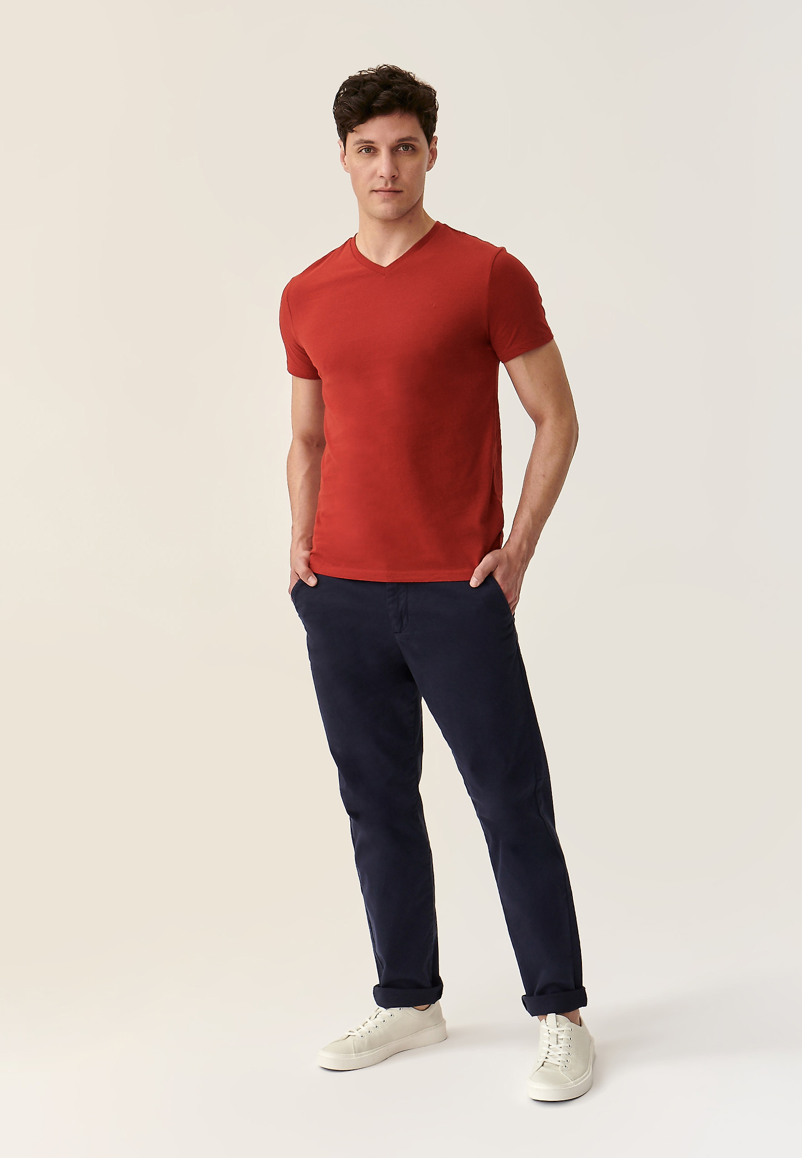 CLASSIC MEN'S T-SHIRT LUCK CLASSIC MEN'S T-SHIRT LUCK RED 81778