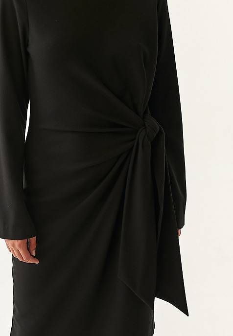 rochie textilă de damă SOKO NEGRU 2