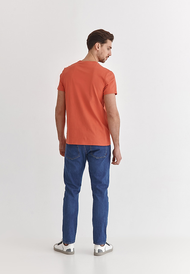 MEN'S COTTON T-SHIRT MIKIN 11 MEN'S COTTON T-SHIRT MIKIN 11 RED 2