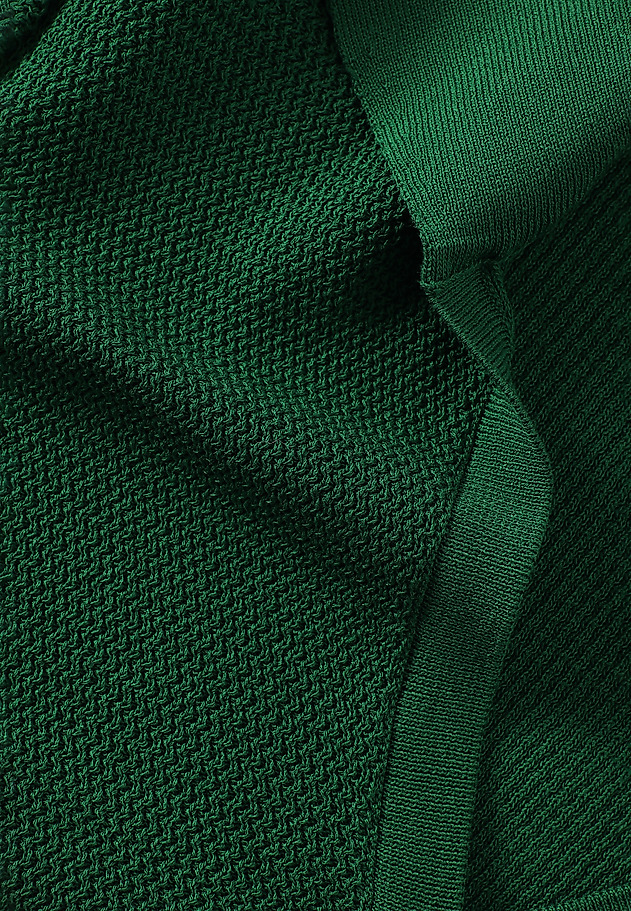 SWETER Z WISKOZOWEJ PRZĘDZY — HAZEL SWETER Z WISKOZOWEJ PRZĘDZY — HAZEL ZIELONY 5