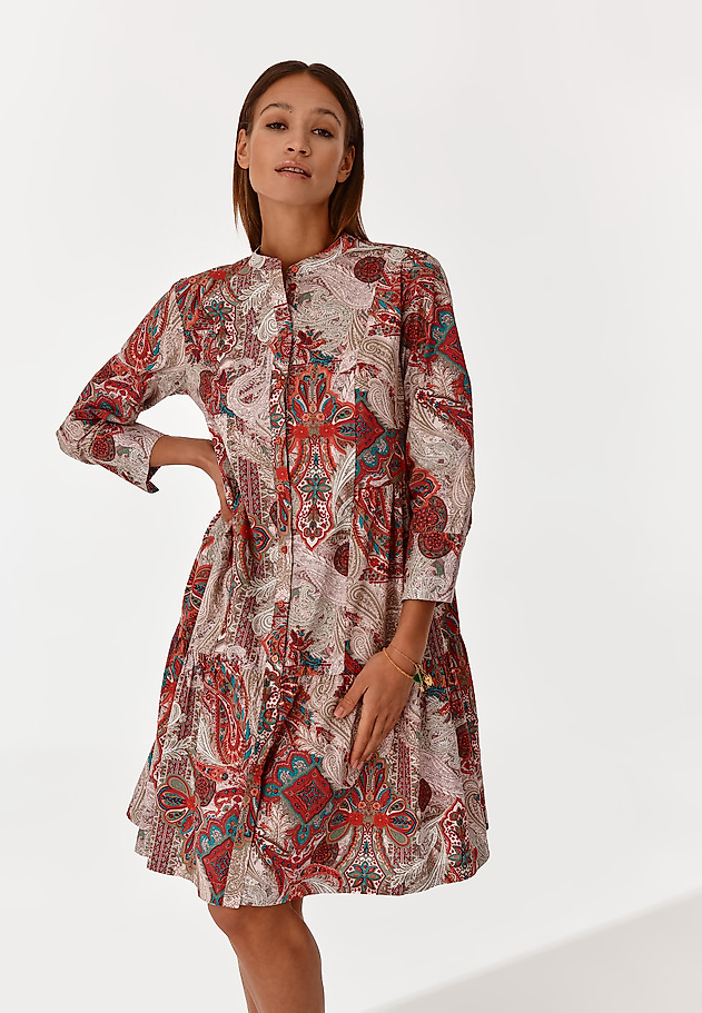 LADIES' LOOSE DRESS LANOLA LADIES' LOOSE DRESS LANOLA MULTICOLOR 1