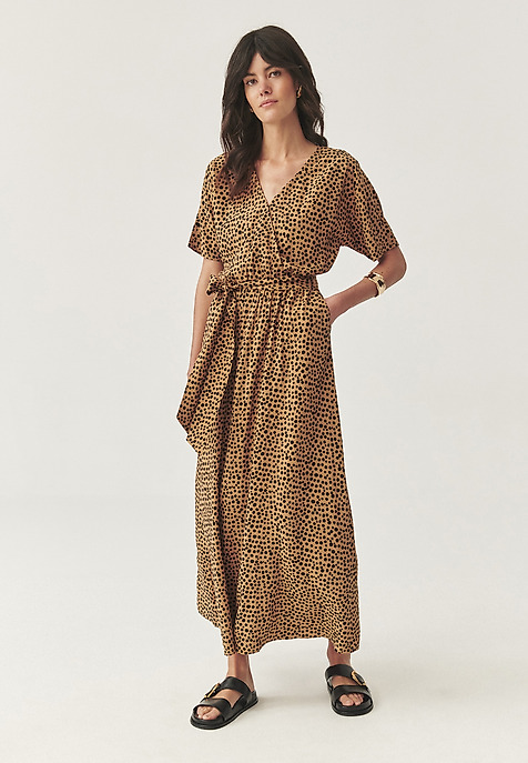 ROBE MAXI ÎNVELITĂ CU DESIGN ORIGINAL - LEOSIA MARO 2