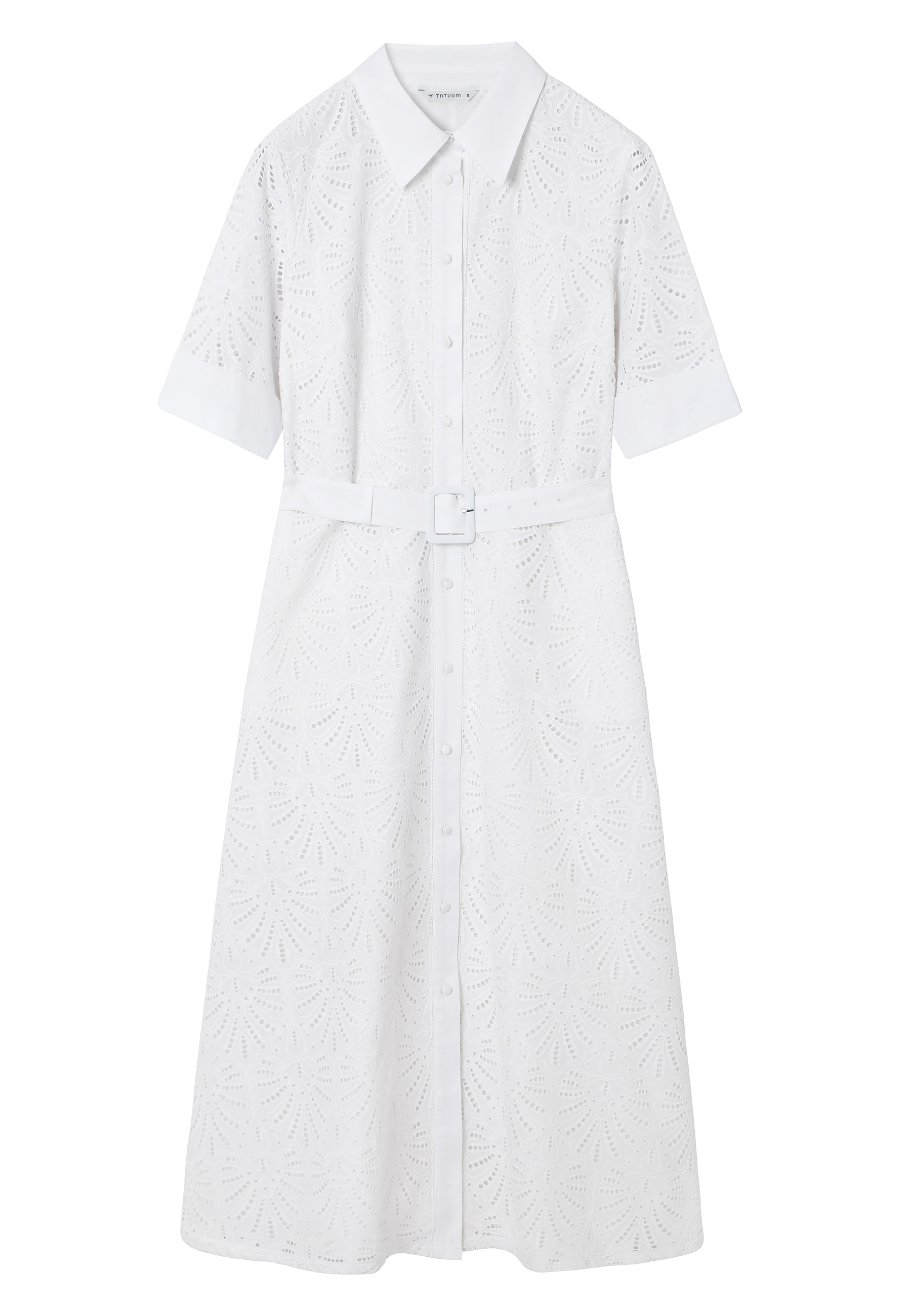 HAFTOWANA SUKIENKA MIDI - BORDINA